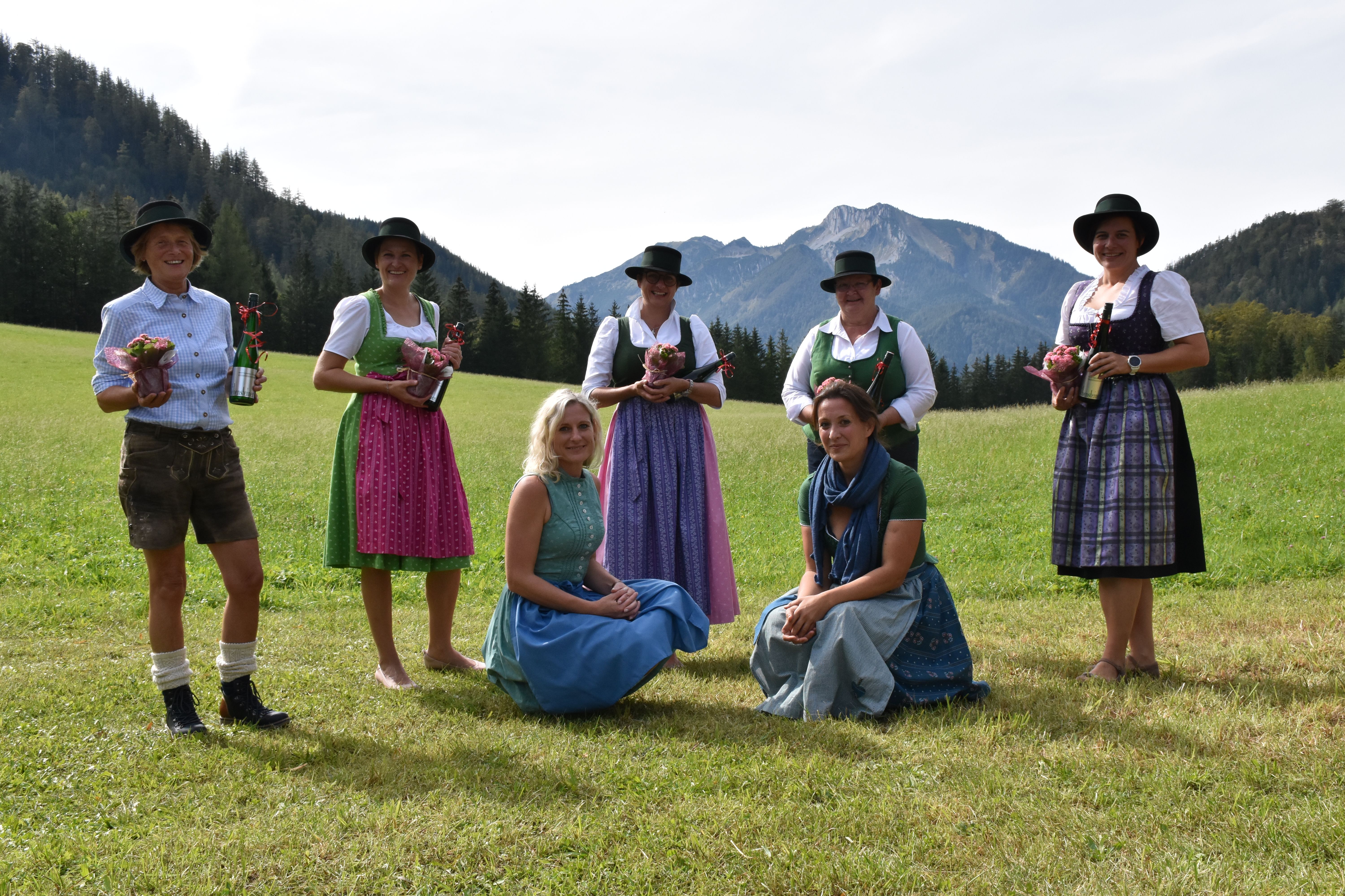 Musikgruppe HeaHaufn beim Eröffnungsfest Spielplatz Promau