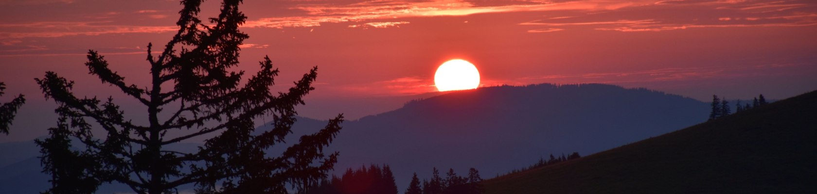 Sonnenuntergang Turnhöhe, © zVg Gemeinde Hollenstein an der Ybbs