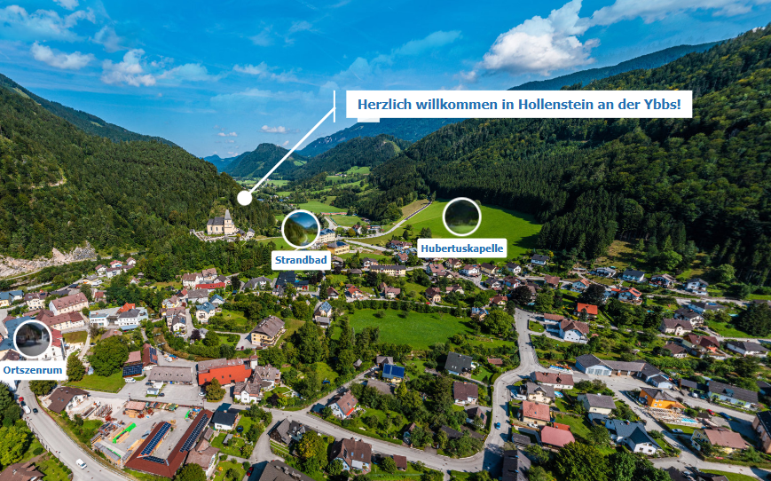 360-Grad-Ansicht Hollenstein an der Ybbs