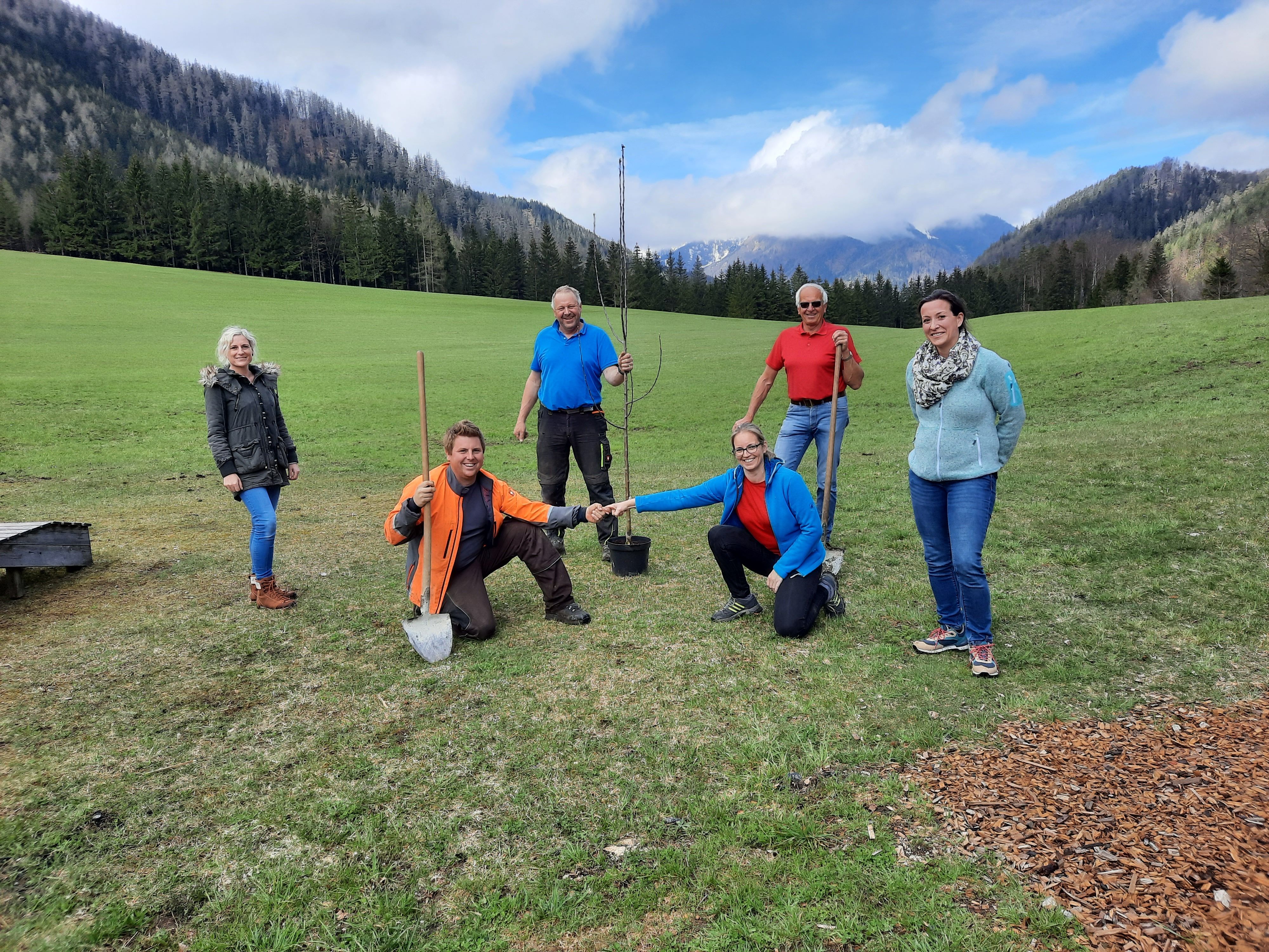 Arbeitseinsatz Streuobstwiese Promau