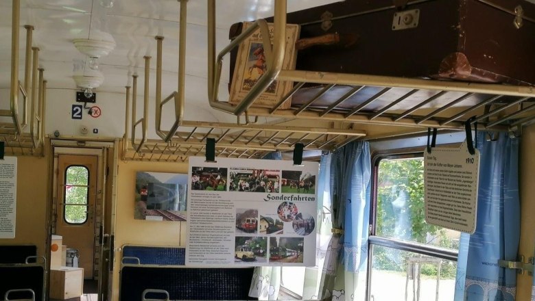 Zeitreisewaggon Gro&szlig;hollenstein, &copy; Petra Mandl